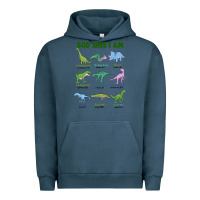 Pigment Midnight Navy god says i am dinosaurs Urban Hoodie - JahusDesignShop