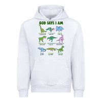 White god says i am dinosaurs Urban Hoodie - JahusDesignShop