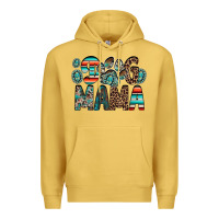 Antique Gold dog mama Premium Hoodie - RacoonDesign