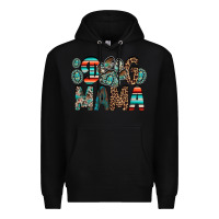 Black dog mama Premium Hoodie - RacoonDesign