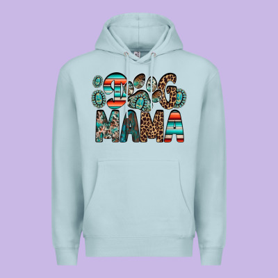 Dog Mama Premium Hoodie Designed By Racoondesign