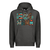 Charcoal Heather dog mama Premium Hoodie - RacoonDesign