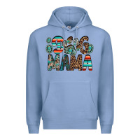 Colony Blue dog mama Premium Hoodie - RacoonDesign