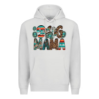 Dove Grey dog mama Premium Hoodie - RacoonDesign