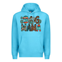 Ocean Blue dog mama Premium Hoodie - RacoonDesign