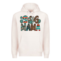 Pale Pink dog mama Premium Hoodie - RacoonDesign