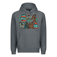 Rock dog mama Premium Hoodie - RacoonDesign