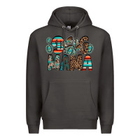 Smoke dog mama Premium Hoodie - RacoonDesign