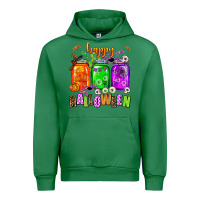 Emerald happy halloween jars and horror Urban Hoodie - AdoDesignShop