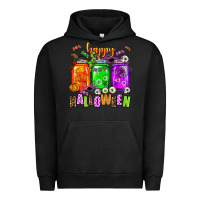 Pigment Black happy halloween jars and horror Urban Hoodie - AdoDesignShop