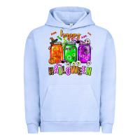Pigment Grape Ice happy halloween jars and horror Urban Hoodie - AdoDesignShop