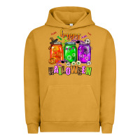 Pigment Peanut Butter happy halloween jars and horror Urban Hoodie - AdoDesignShop