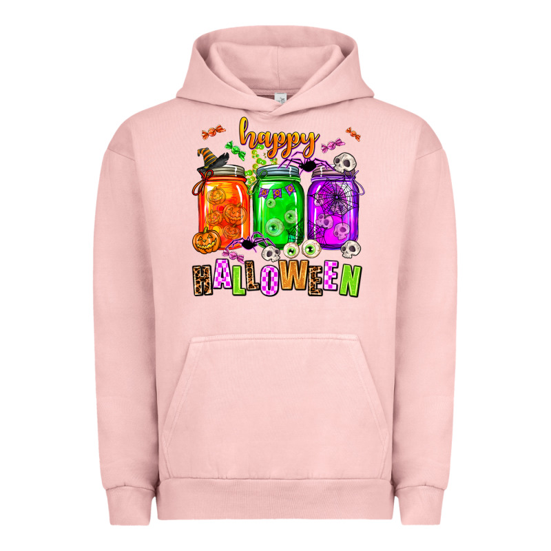 Happy Halloween Jars And Horror Urban Hoodie by AdoDesignShop | Teevron