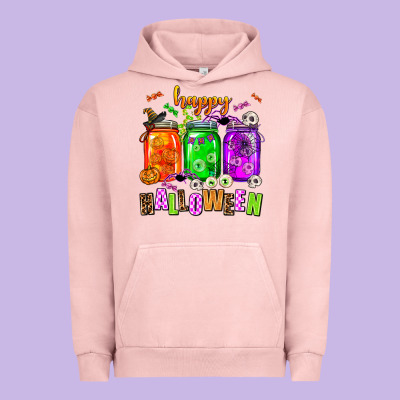Happy Halloween Jars And Horror Urban Hoodie Designed By Adodesignshop