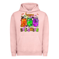 Pigment Salmon happy halloween jars and horror Urban Hoodie - AdoDesignShop