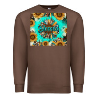 Chestnut blessed sunflowers Premium Sweatshirt - RanaPortraitStore