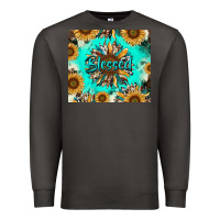 Smoke blessed sunflowers Premium Sweatshirt - RanaPortraitStore