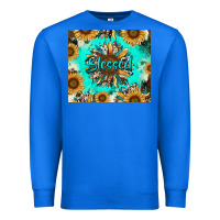 True Royal blessed sunflowers Premium Sweatshirt - RanaPortraitStore