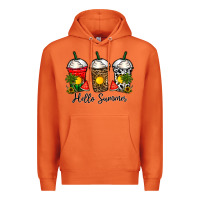 Carrot hello summer Premium Hoodie - CowhideDigitalArt