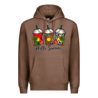 Chestnut hello summer Premium Hoodie - CowhideDigitalArt