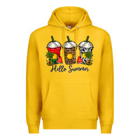 Lemon hello summer Premium Hoodie - CowhideDigitalArt