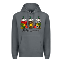 Rock hello summer Premium Hoodie - CowhideDigitalArt
