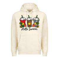 Tofu hello summer Premium Hoodie - CowhideDigitalArt