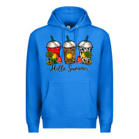 True Royal hello summer Premium Hoodie - CowhideDigitalArt
