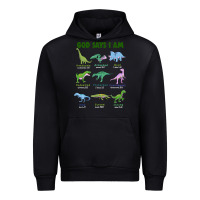 Black god says i am dinosaurs Urban Hoodie - JahusDesignShop