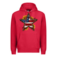 Cardinal western 4th of july star Premium Hoodie - HRA Design Shop