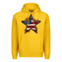 Lemon western 4th of july star Premium Hoodie - HRA Design Shop