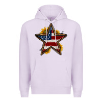 Lilac western 4th of july star Premium Hoodie - HRA Design Shop