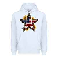 Western 4th Of July Star Premium Hoodie | Teevron
