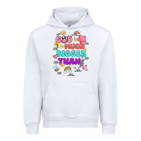 White god is bigger design Urban Hoodie - JahusDesignShop