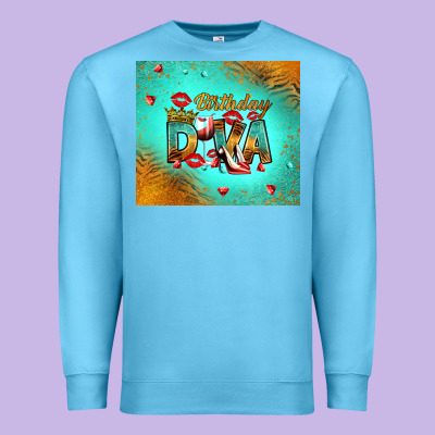 Premium Sweatshirt birthday diva