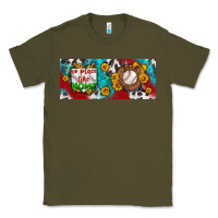 Army Green no place like home baseball Classic Tee - BundleAndBundleShop