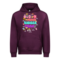 Mauve Wine god is bigger design Urban Hoodie - JahusDesignShop