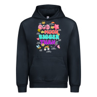 Navy god is bigger design Urban Hoodie - JahusDesignShop