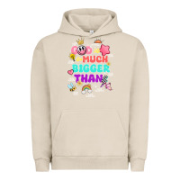 Pigment French Oak god is bigger design Urban Hoodie - JahusDesignShop