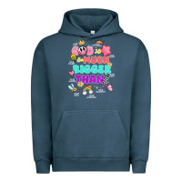 Pigment Midnight Navy god is bigger design Urban Hoodie - JahusDesignShop
