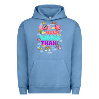 Pigment Pebble Blue god is bigger design Urban Hoodie - JahusDesignShop