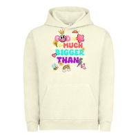 Pigment Pistachio god is bigger design Urban Hoodie - JahusDesignShop