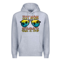 Heather Grey hot mom summer Premium Hoodie - CowhideDigitalArt