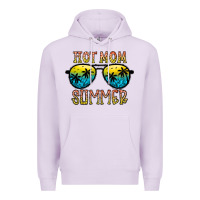 Lilac hot mom summer Premium Hoodie - CowhideDigitalArt