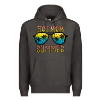 Smoke hot mom summer Premium Hoodie - CowhideDigitalArt