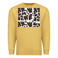 Antique Gold cowhide pattern Premium Sweatshirt - RanaPortraitStore