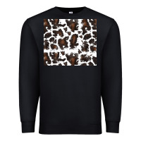 Black cowhide pattern Premium Sweatshirt - RanaPortraitStore
