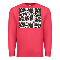 Cardinal cowhide pattern Premium Sweatshirt - RanaPortraitStore