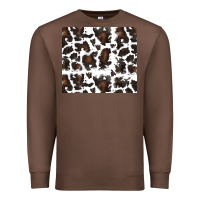 Chestnut cowhide pattern Premium Sweatshirt - RanaPortraitStore