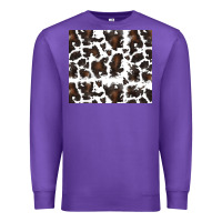 Cowhide Pattern Premium Sweatshirt | Teevron